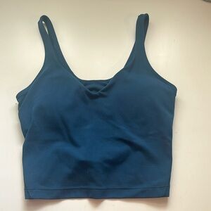 Lululemon blue align tank size 2